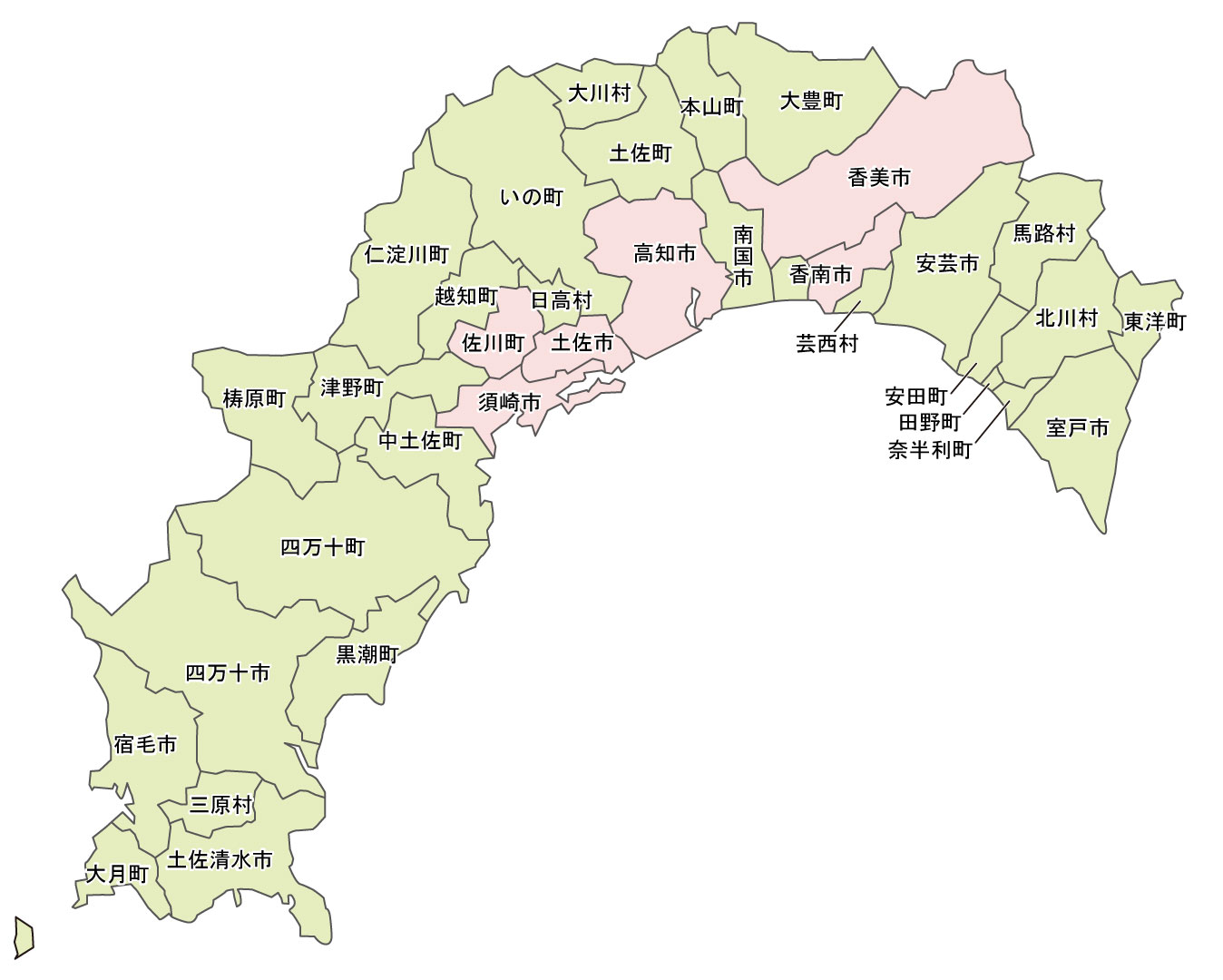 高知地図